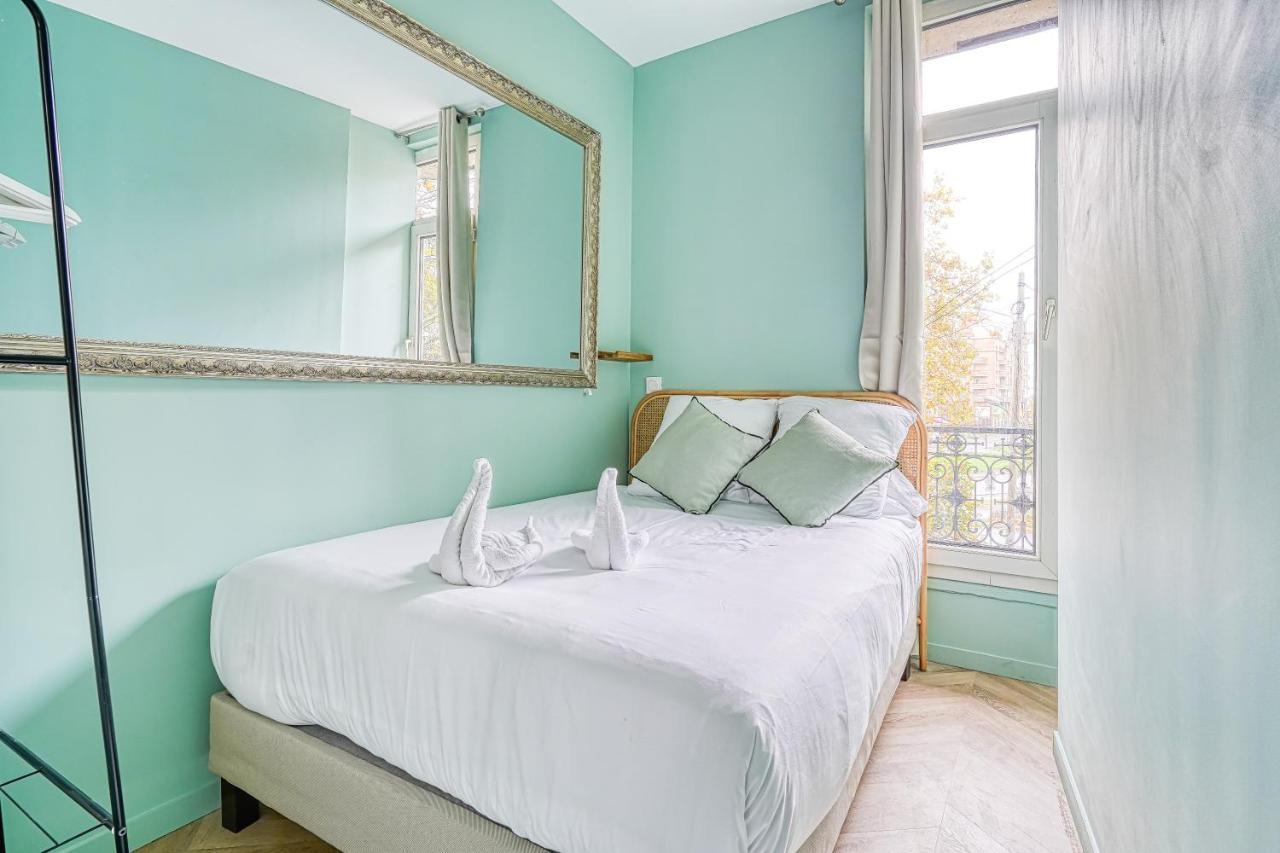 Appartement Proche Parc Monceau #17Eme #Arcdetriomphe - Gourgaud Париж Екстериор снимка