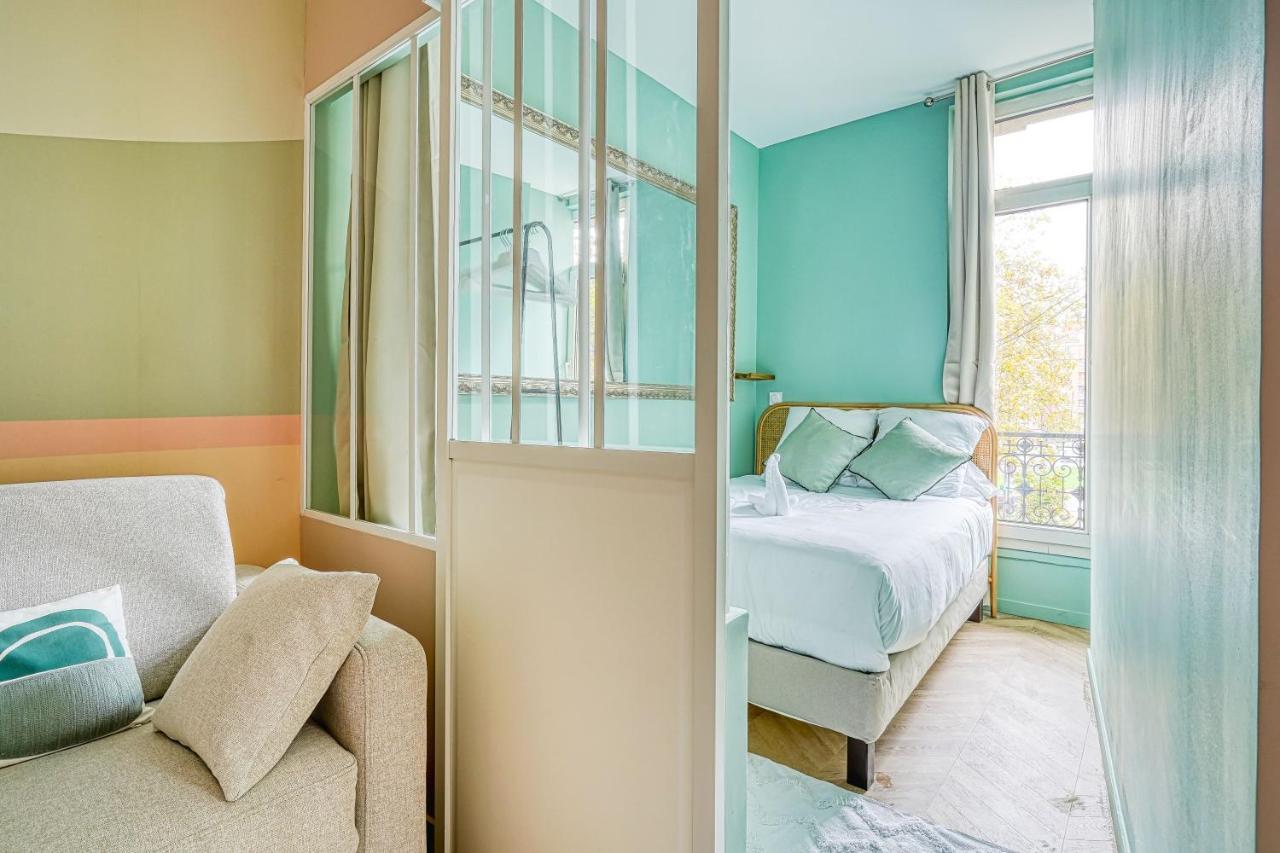 Appartement Proche Parc Monceau #17Eme #Arcdetriomphe - Gourgaud Париж Екстериор снимка