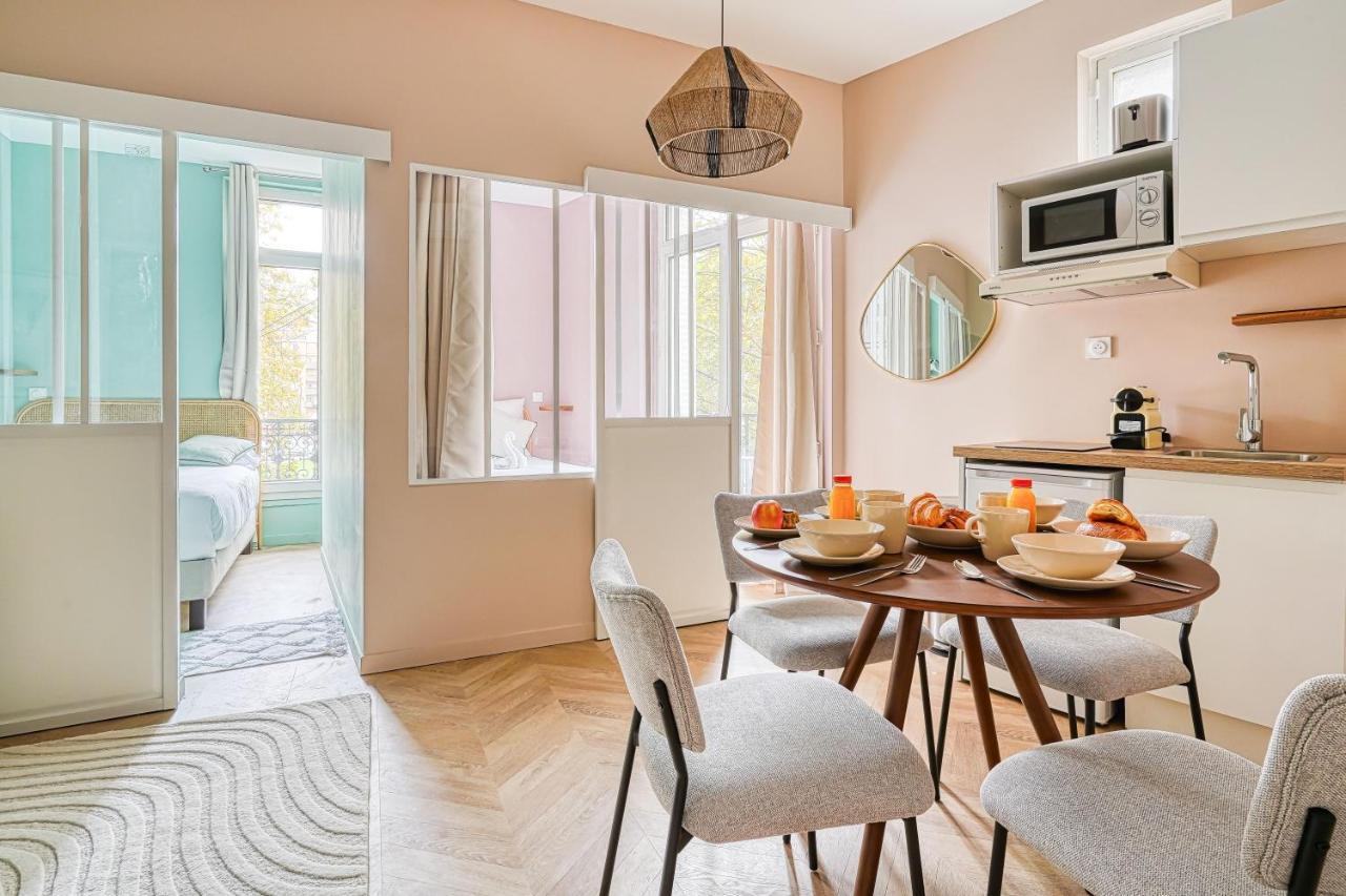Appartement Proche Parc Monceau #17Eme #Arcdetriomphe - Gourgaud Париж Екстериор снимка