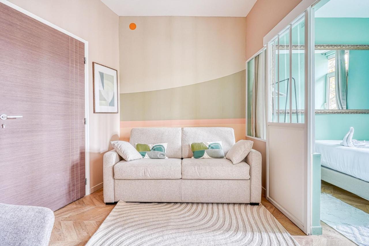 Appartement Proche Parc Monceau #17Eme #Arcdetriomphe - Gourgaud Париж Екстериор снимка